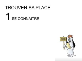 QUELS OUTILS POUR
Y ARRIVER ?
TROUVER SA PLACE
B) OUTILS
 