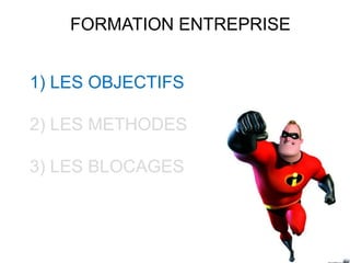 1) LES OBJECTIFS
2) LES METHODES
3) LES BLOCAGES
 