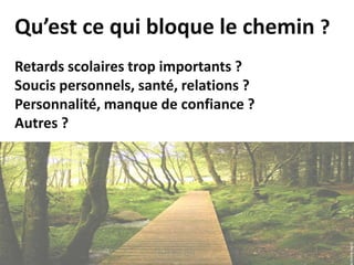 COURS ENTREPRISE : METHODES
A) LES ATELIERS
Auditif
La compréhension
s’effectue
principalement par
l’écoute.
Visuel
La
compréhension
s’effectue
principalement
par ce qui est vu.
Kinesthésique
La compréhension
s’effectue
principalement par
ce qui est ressenti.
C’est apprendre en
faisant, collaborant.
Les ATELIERS allient : dossier écrit , prise de notes
participation, vidéo…
http://fr.slideshare.net/marteldavid/ppo-presentation-mieux-me-connaitre
 