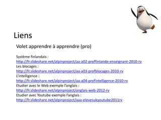 BLOCAGES
8 ) LA CURISOSITE ET LA CONNAISSACE
 