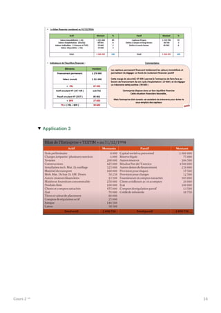 Cours 2 ** 16
Application 3
 