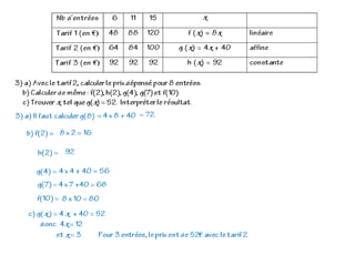 Cours 3.7. affine+linéaire