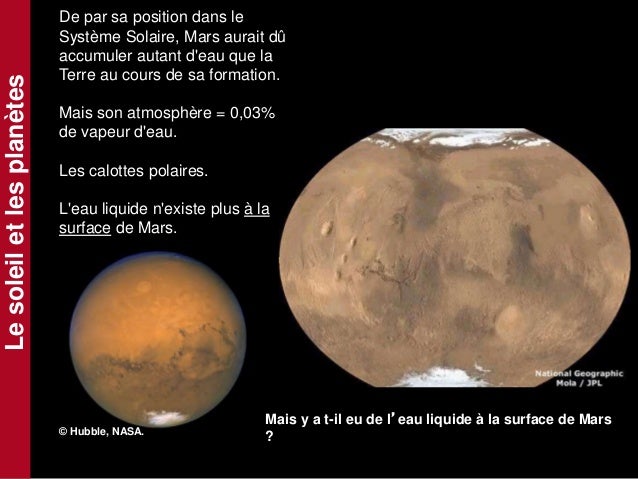 Cours 3 Le Système Solaire