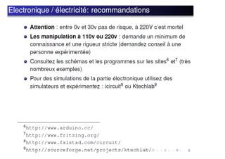 Cours de compréhension de la programmation arduino