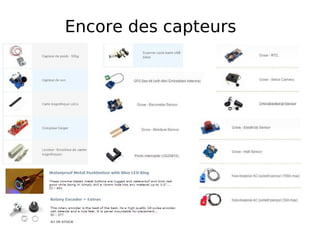 Encore des capteurs
 