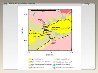 53
Chap 2 Mesure des mouvements sismiques D. Zendagui
 