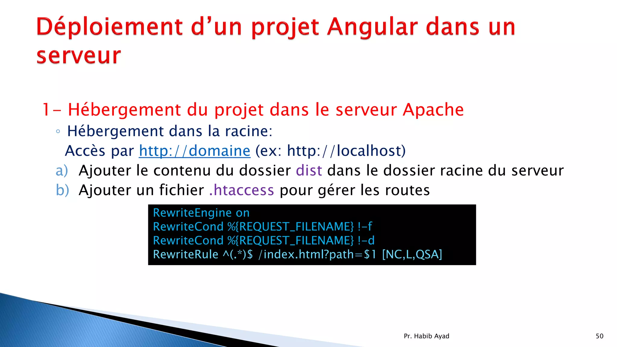 Partie 2: Angular