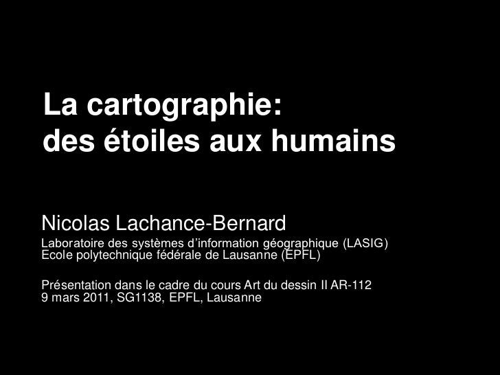 La Cartographie Des étoiles Aux Humains
