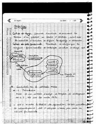 -




                                                                        J
                                                                       l
    1
    La date
              E-mail : thecomdevteam@gmail.com     WebSite : www.com-dev.net
              Phone : +212618037859| +212662516524
 