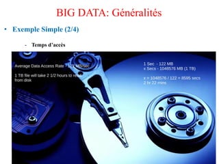 • Exemple Simple (2/4)
- Temps d’accès
25
BIG DATA: Généralités
Amal ABID – Cours GI3 ENIS
 