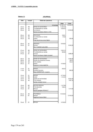 ANBDD NANTES Comptabilité générale
Page 179 sur 265
 