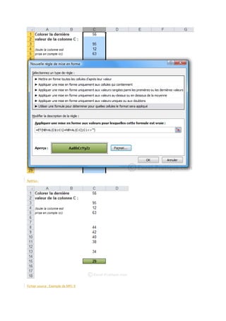 Aperçu :

Fichier source : Exemple de MFC 9

 