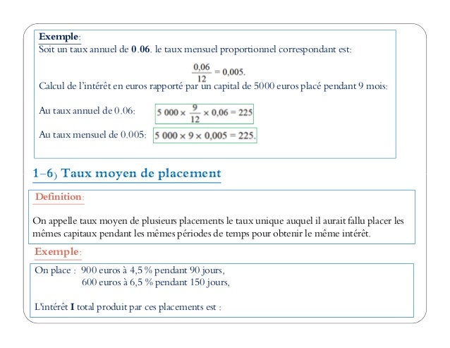Cours Complet Math Financiere
