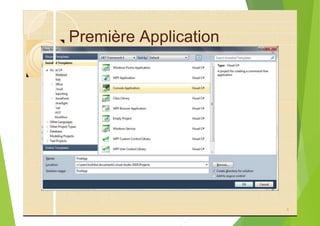 Première Application
4
 