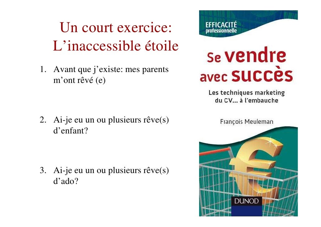 Cours De Bilan De Competences Projet De Vie