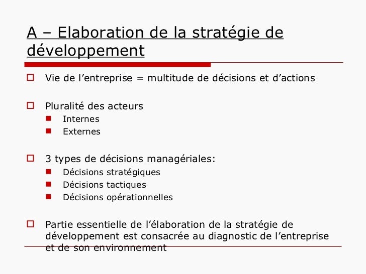 Stratégie marketing cours