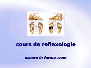Page 1
cours de reflexologiecours de reflexologie
essere in forma .comessere in forma .com
 