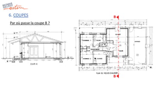6. COUPES B
B
Par où passe la coupe B ?
 