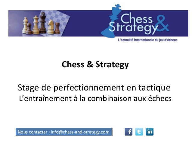 Cours De Tactique Aux Echecs