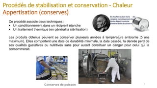 Cours de technologies de la Transformation Agroalimentaire ( Partie 2 ...