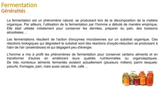 Cours de technologies de la Transformation Agroalimentaire ( Partie 2 ...