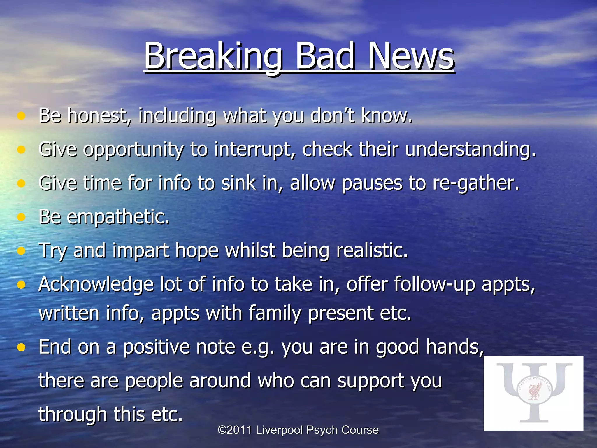 Communication Skills Workshop