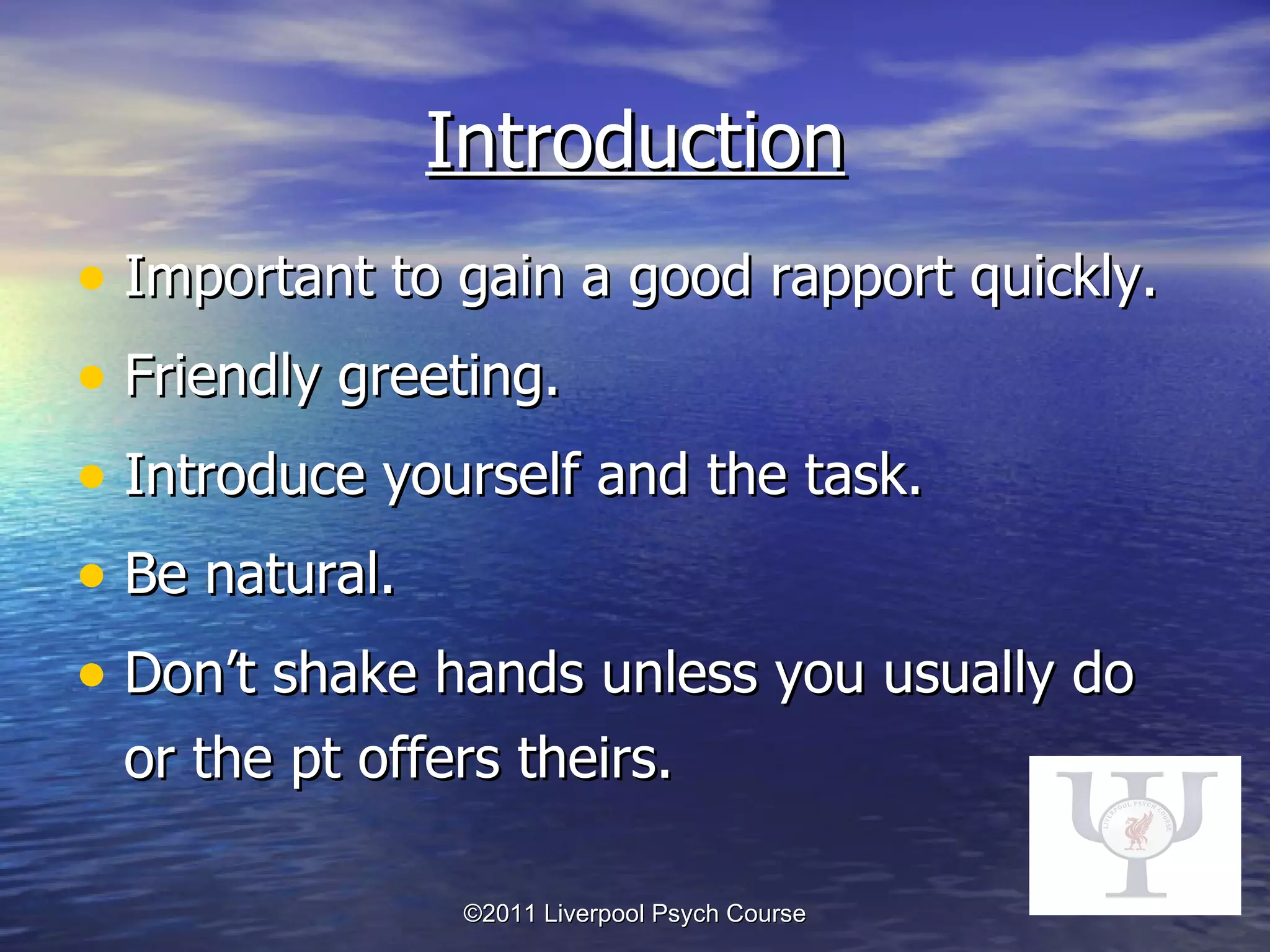 Communication Skills Workshop