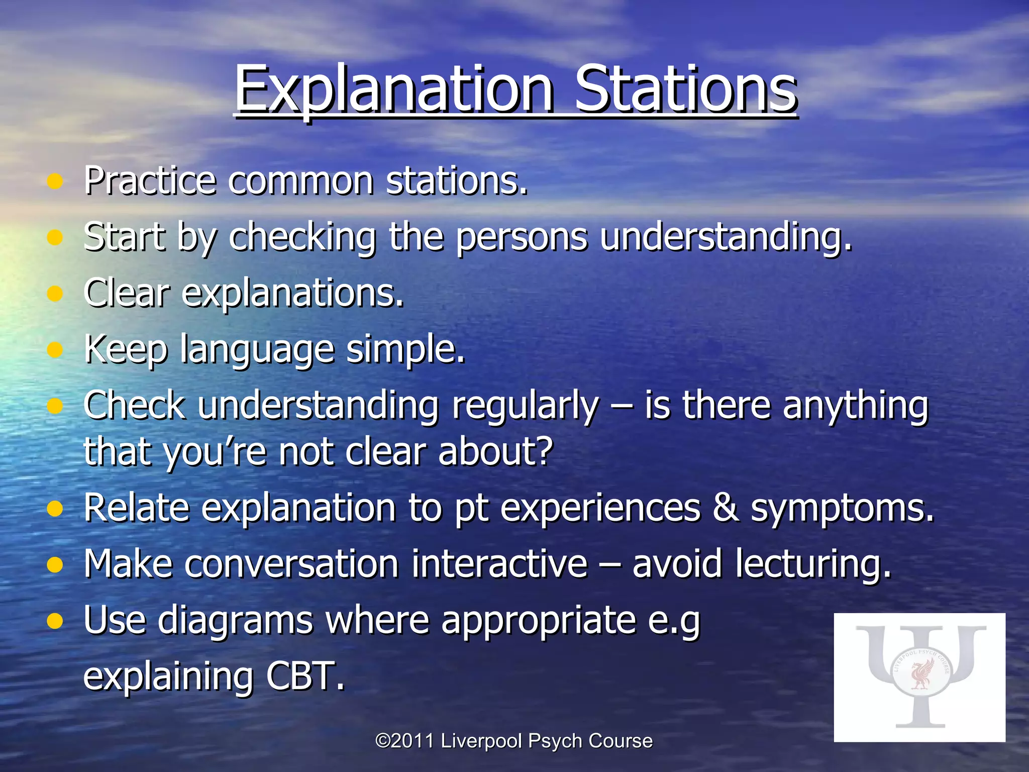 Communication Skills Workshop