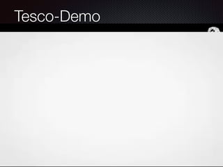 Tesco-Demo
 