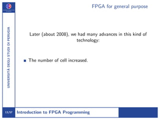 Short course on FPGA programming | PDF