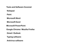 BASIC COMPUTER COURSE .................. | PPTX