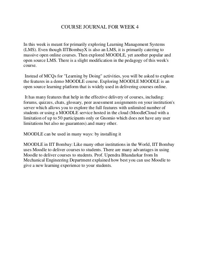 Course journalweek14