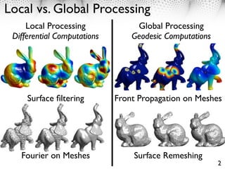 Mesh Processing Course : Geodesics | PDF