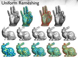Uniform Remeshing




                    20
 
