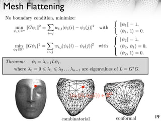 Mesh Processing Course : Mesh Parameterization | PDF