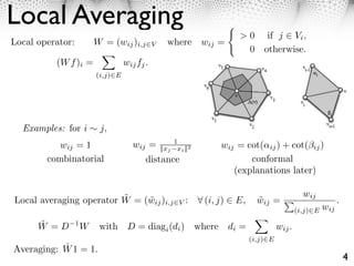 Mesh Processing Course : Mesh Parameterization | PDF