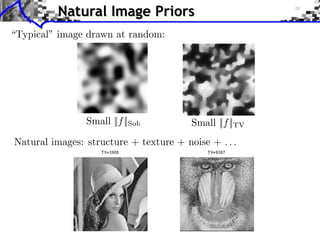 Signal Processing Course : Inverse Problems Regularization | PDF