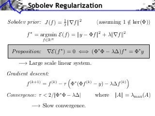 Signal Processing Course : Inverse Problems Regularization | PDF