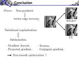 Signal Processing Course : Inverse Problems Regularization | PDF