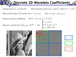 Discrete 2D Wavelets Coefficients
 
