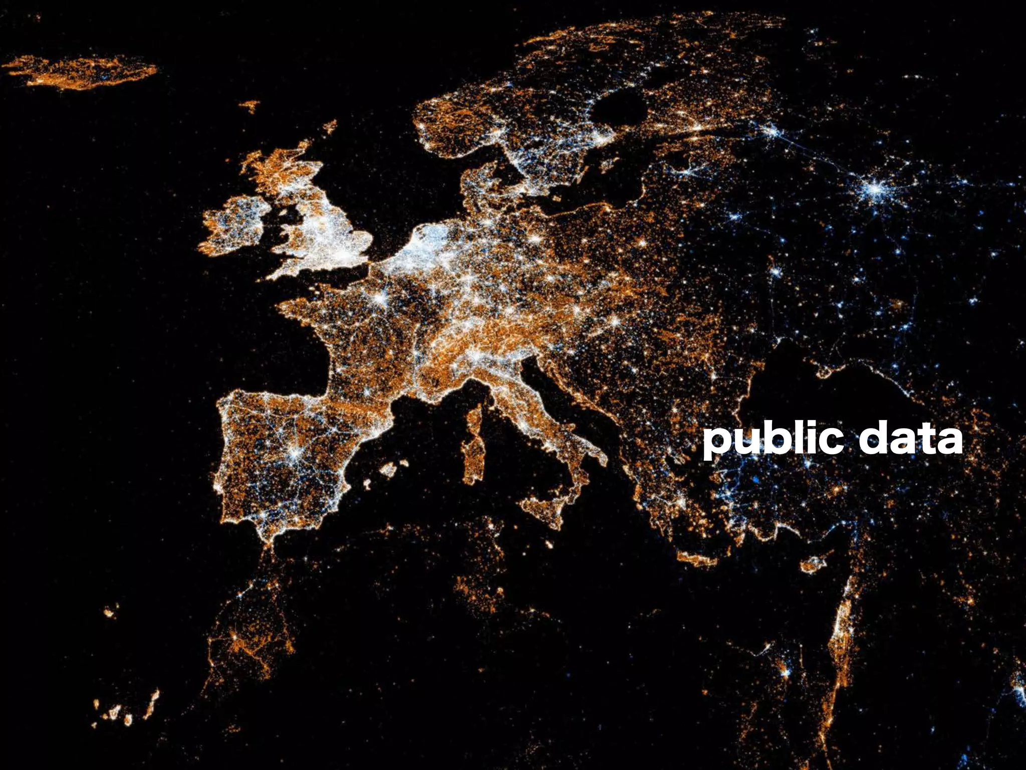 public data
 