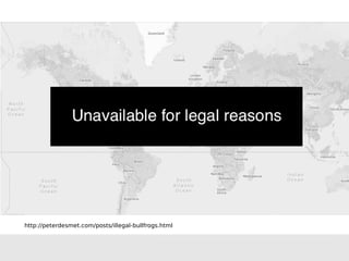 Where are the bullfrogs?
http://peterdesmet.com/posts/illegal-bullfrogs.html
 