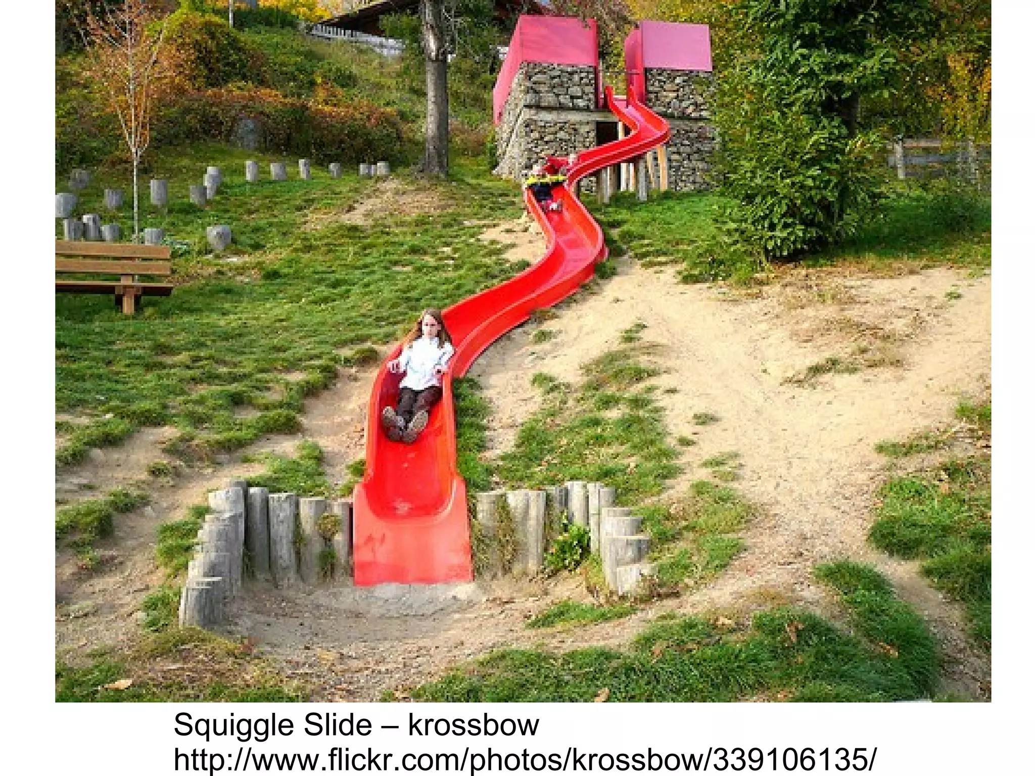 Squiggle Slide – krossbow http://www.flickr.com/photos/krossbow/339106135/ 