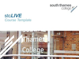 stc LIVE Course Template 
