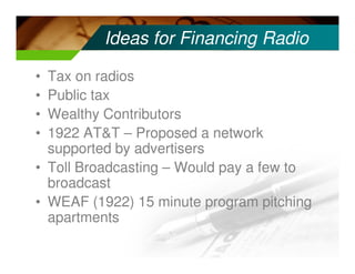 Course Winter 09 Radio