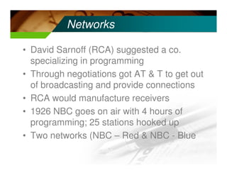 Course Winter 09 Radio