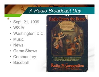 Course Winter 09 Radio