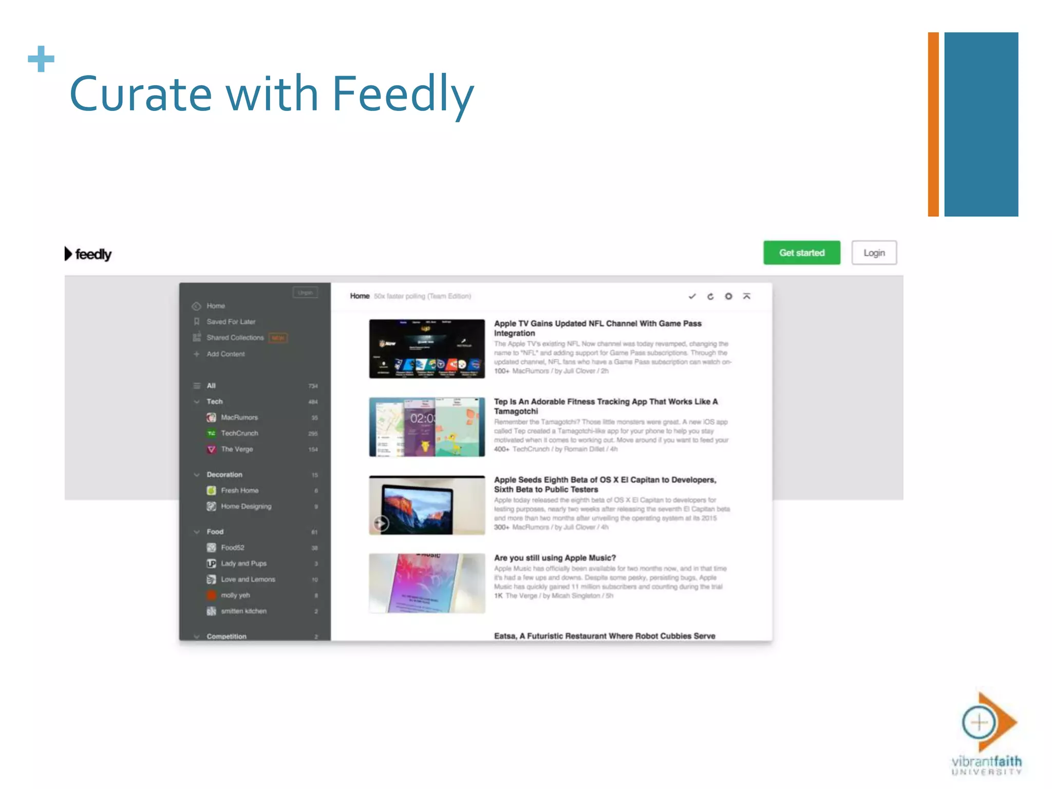 +
Curate with Feedly
 