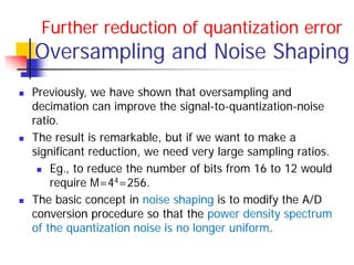 Course 10 example application of random signals - oversampling and ...