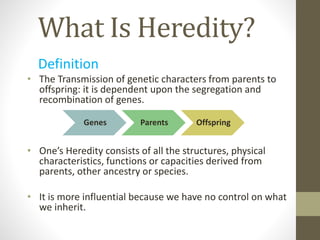 Heredity Definition